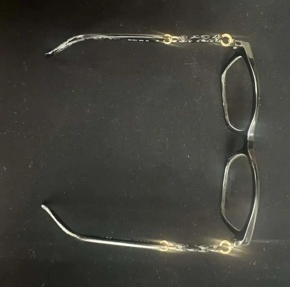 Gucci Eyeglasses GG 3624 6DQ Polished Black/Gold Square Frame
